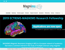 Tablet Screenshot of magnims.eu